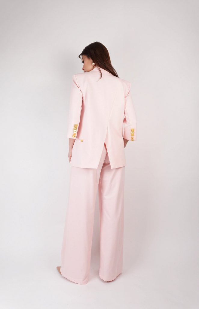 SINGLE-BREASTED BLAZER SET