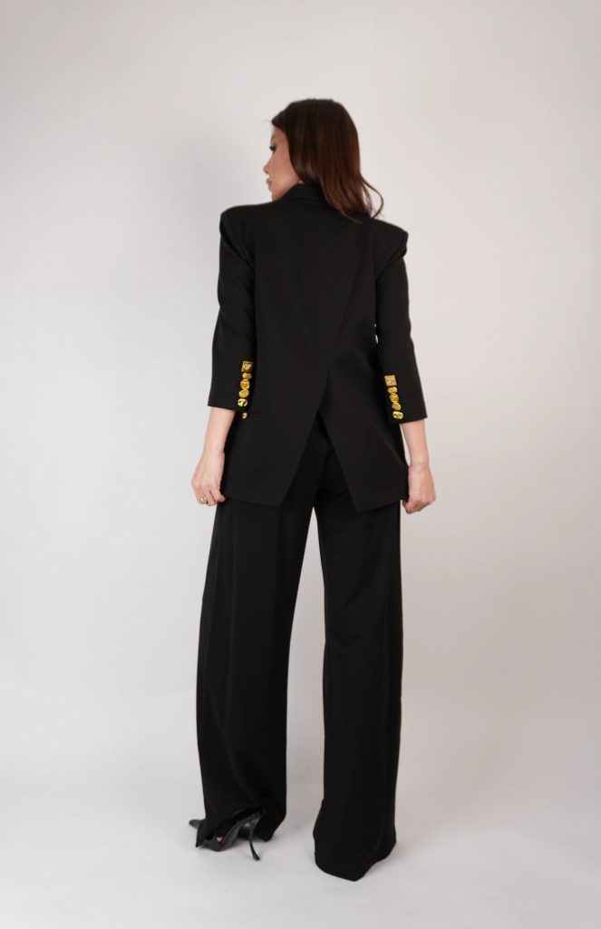 SINGLE-BREASTED BLAZER SET