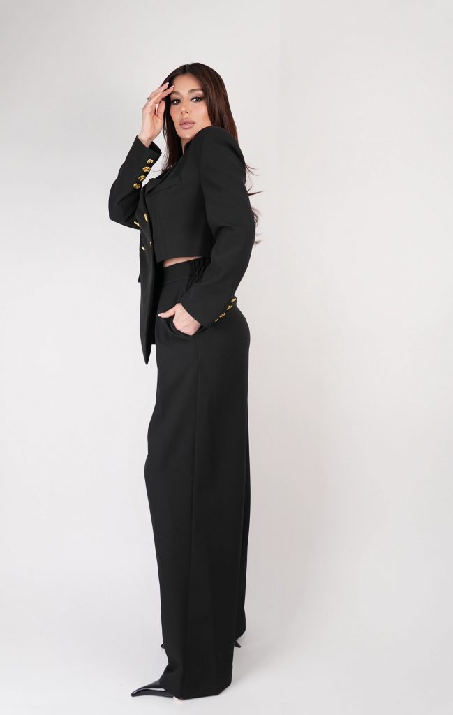 CUT-OUT BLAZER SET
