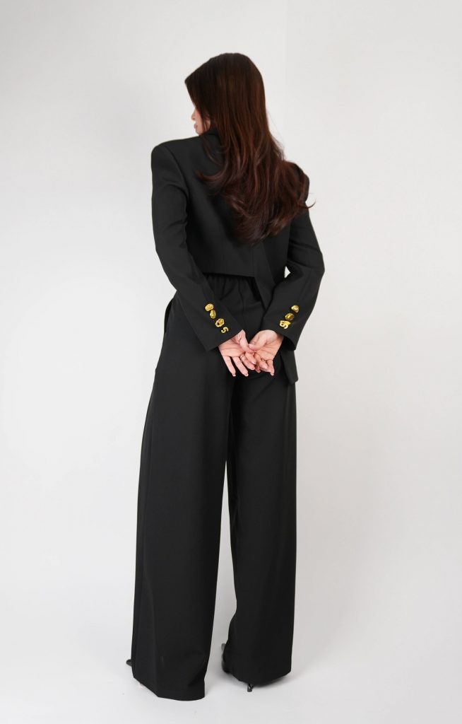CUT-OUT BLAZER SET