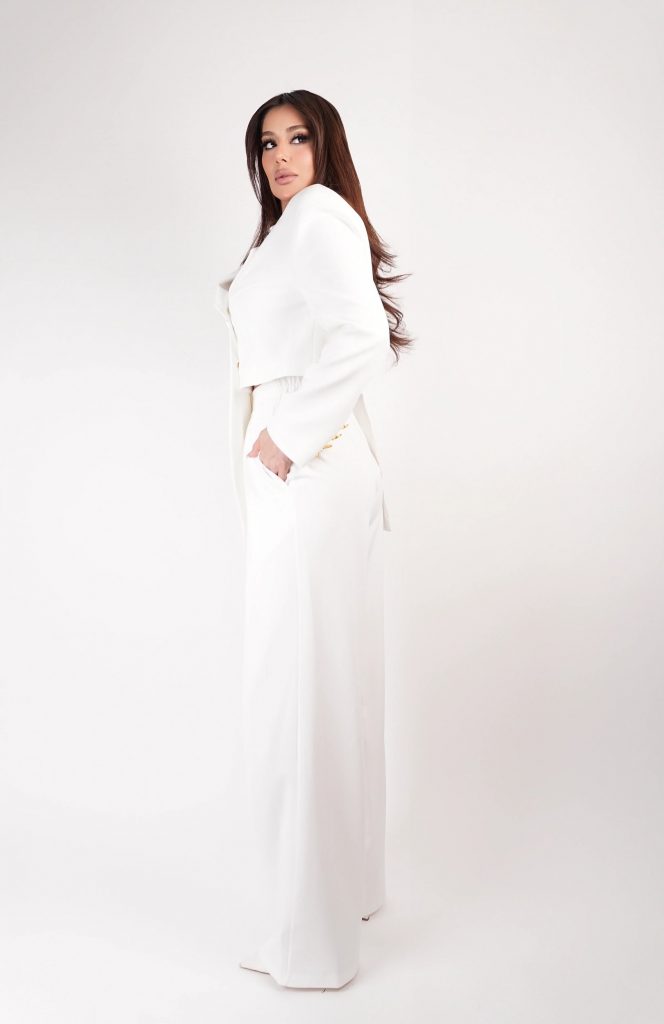 CUT-OUT BLAZER SET