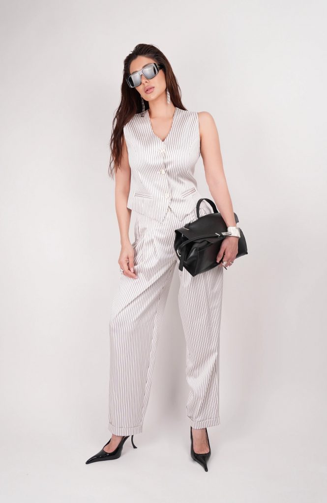 PINSTRIPE VEST SET