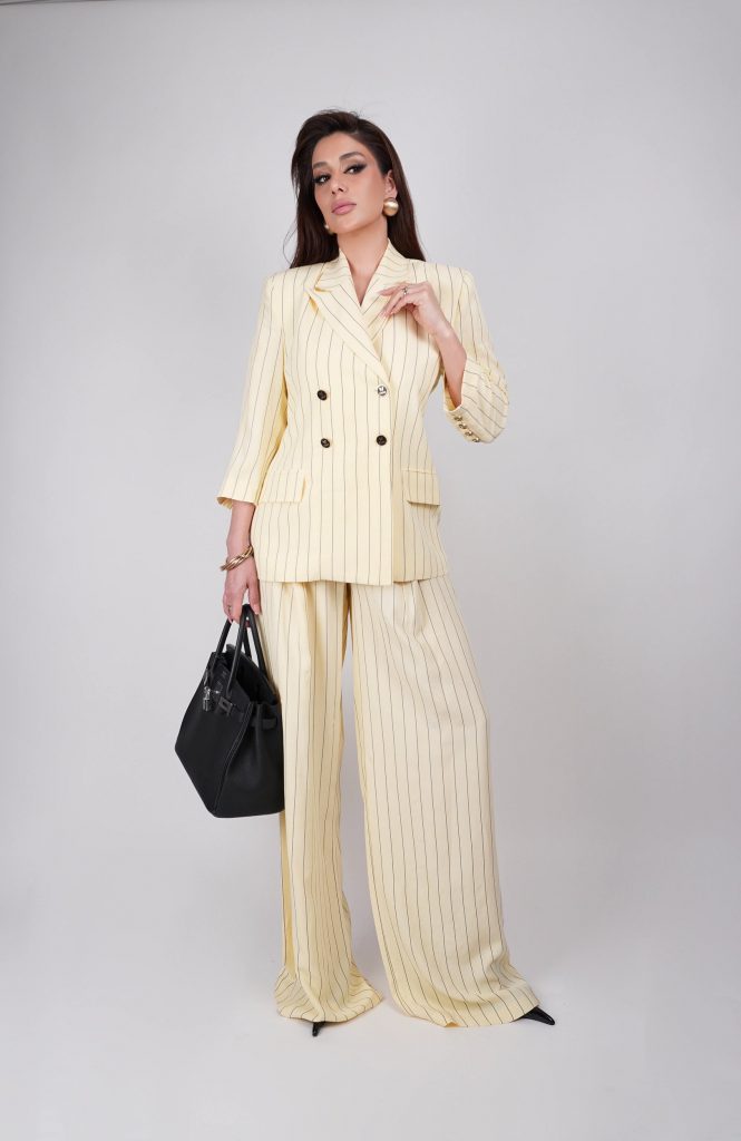 PINSTRIPE BLAZER SET