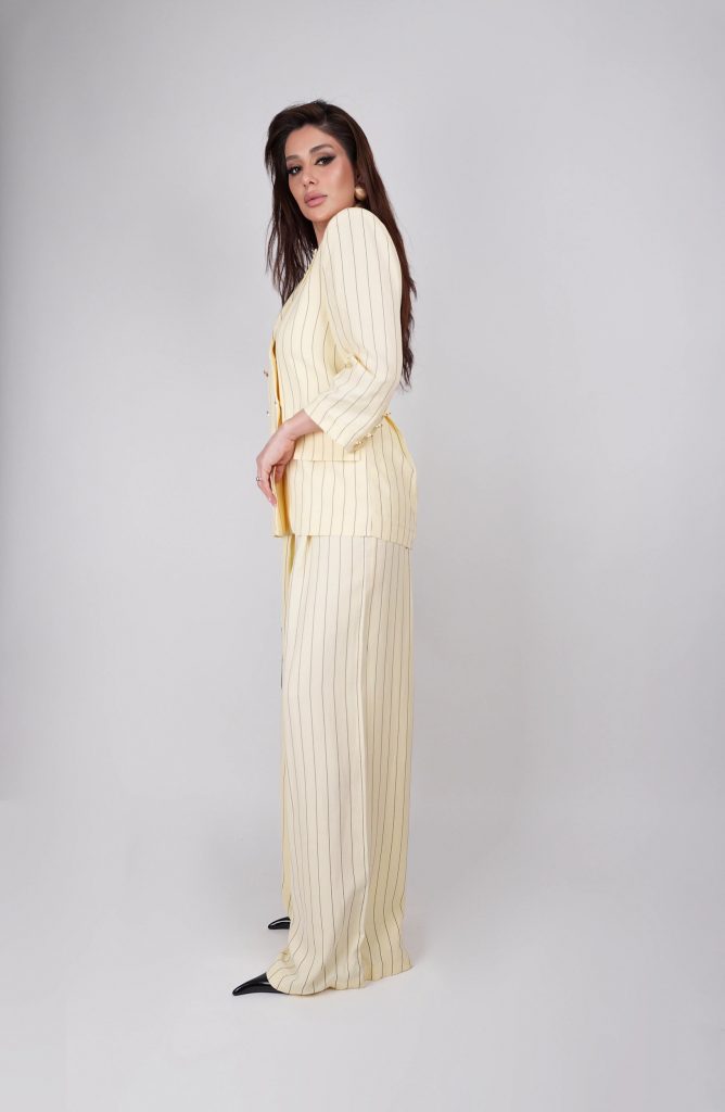PINSTRIPE BLAZER SET