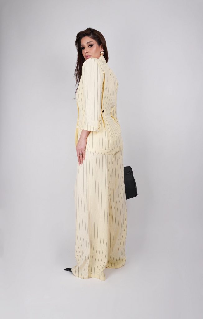 PINSTRIPE BLAZER SET