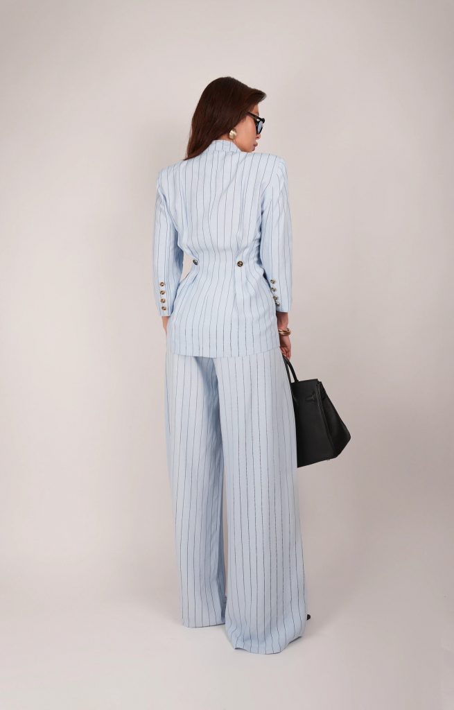 PINSTRIPE BLAZER SET