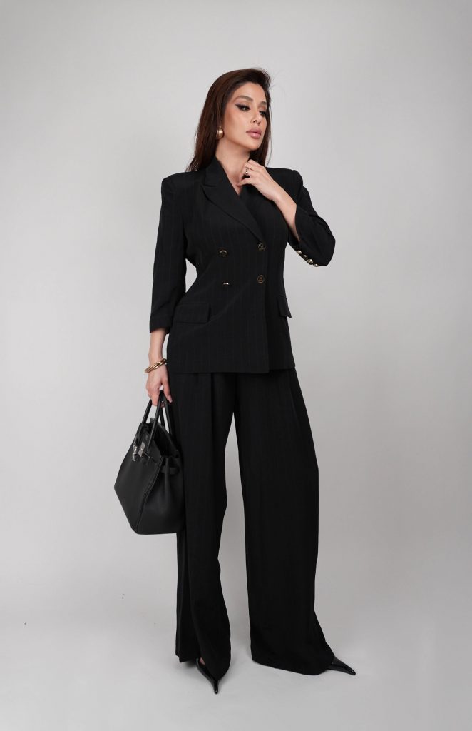 PINSTRIPE BLAZER SET