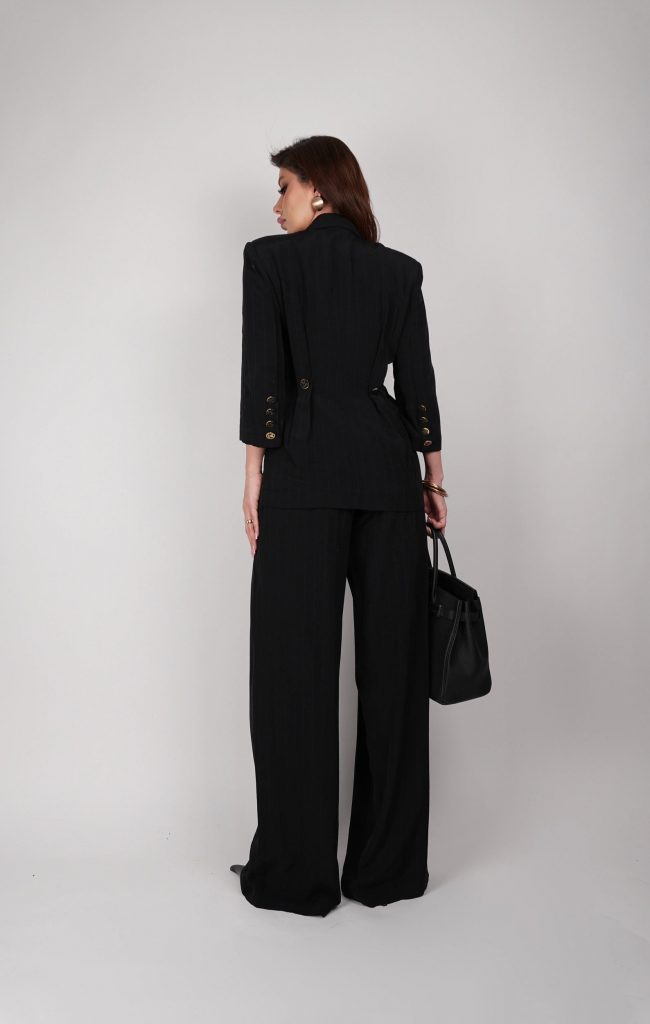 PINSTRIPE BLAZER SET