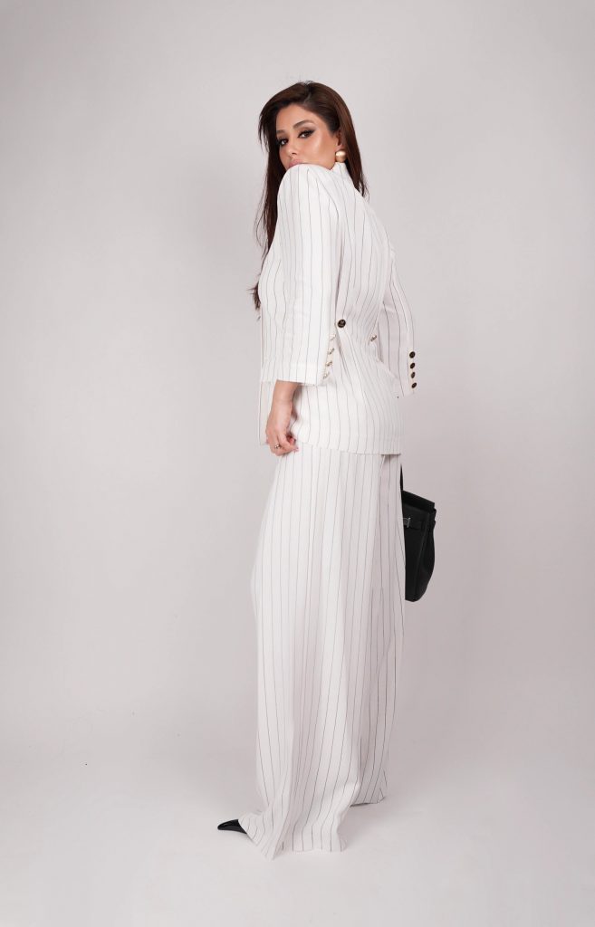 PINSTRIPE BLAZER SET