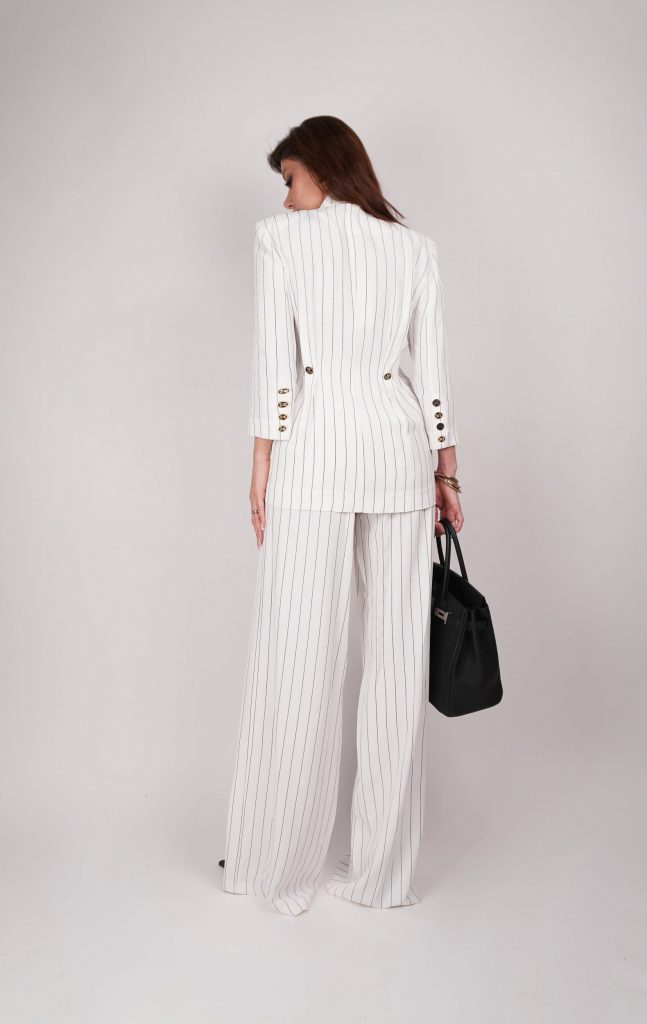 PINSTRIPE BLAZER SET