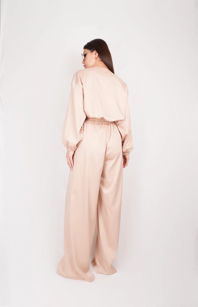 ZIP-FRONT JUMPSUIT