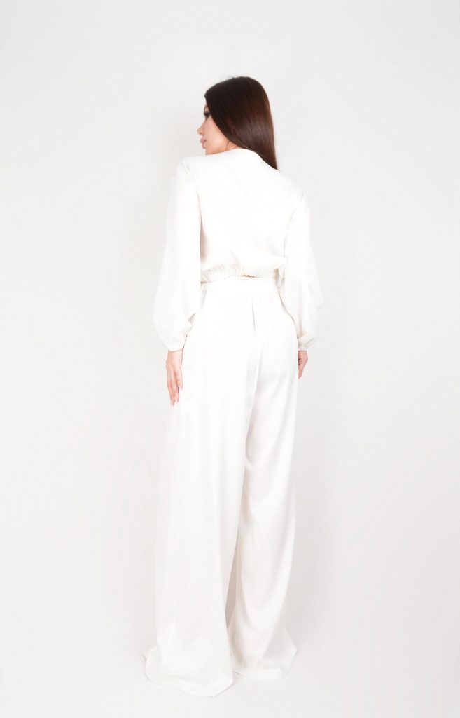 ZIP-FRONT JUMPSUIT