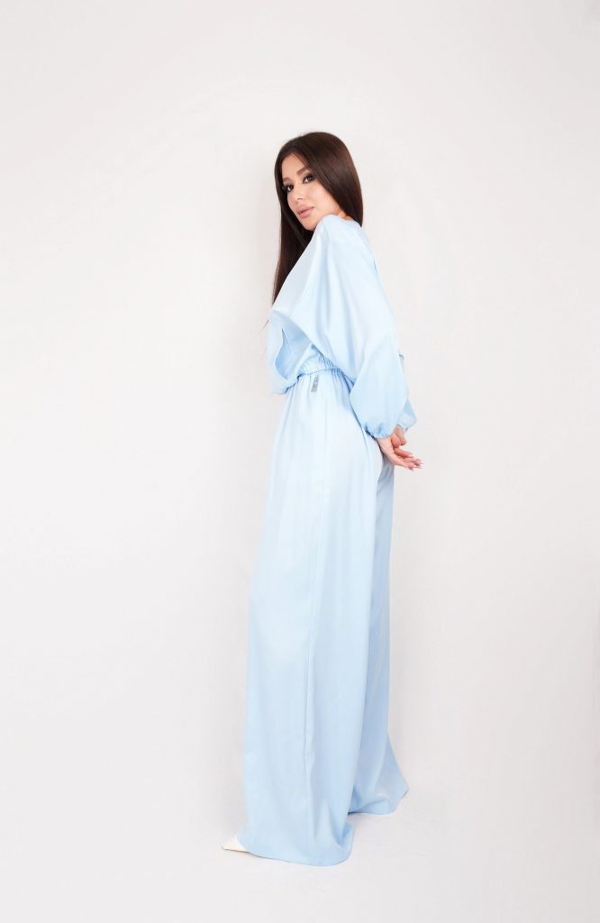 ZIP-FRONT JUMPSUIT
