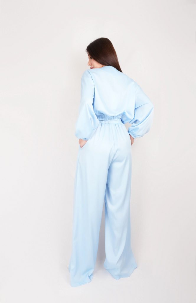ZIP-FRONT JUMPSUIT