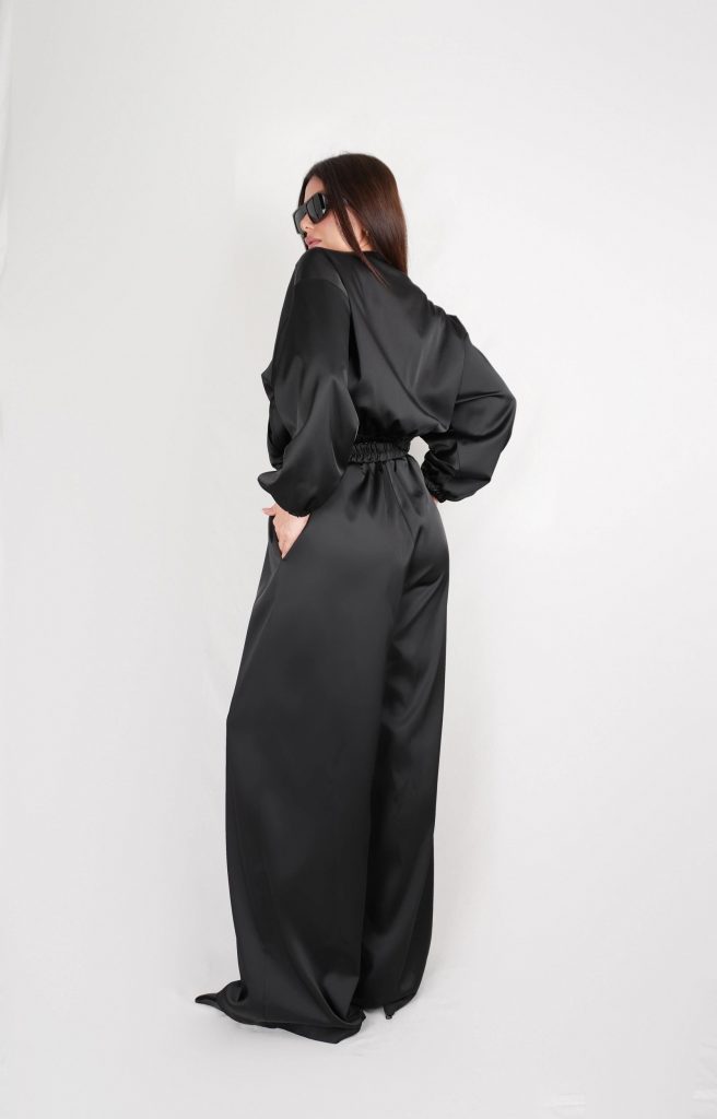 ZIP-FRONT JUMPSUIT
