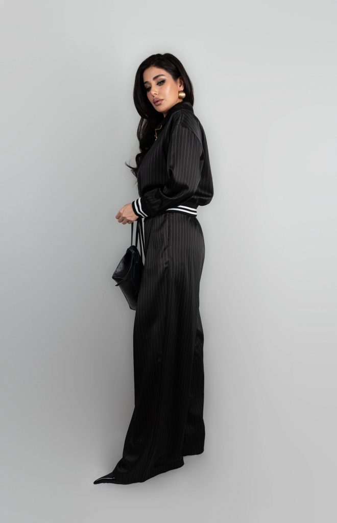 PINSTRIPE TWO-PIECE SET