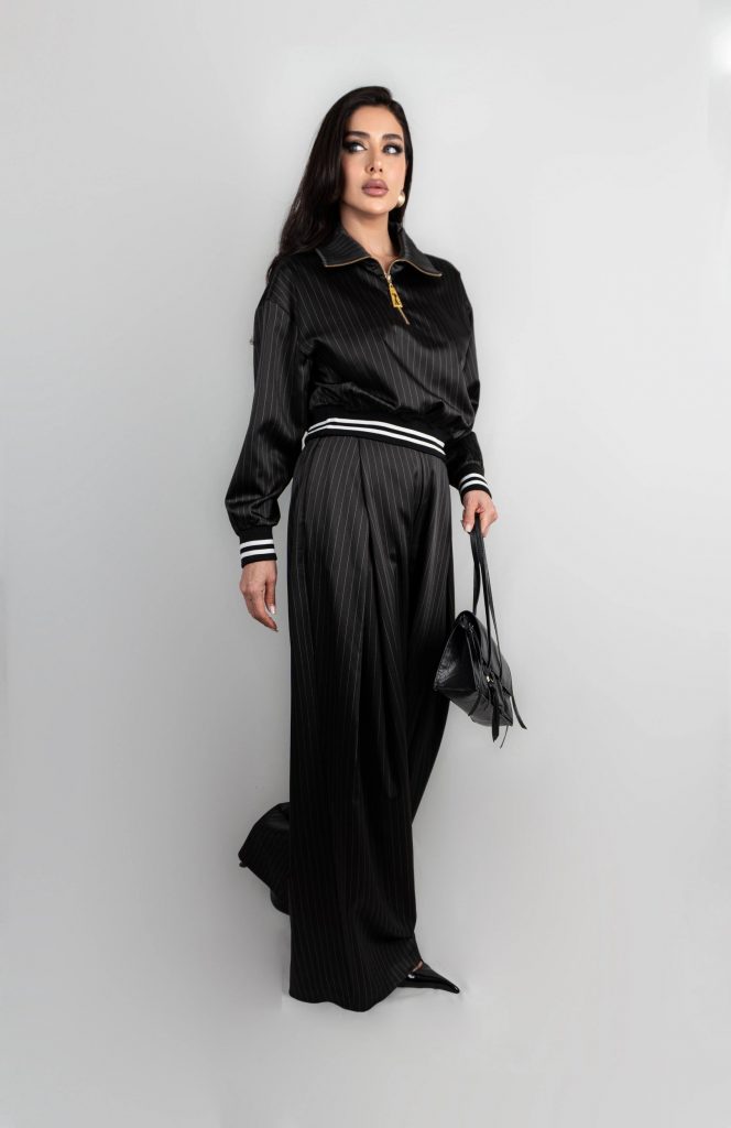 PINSTRIPE TWO-PIECE SET