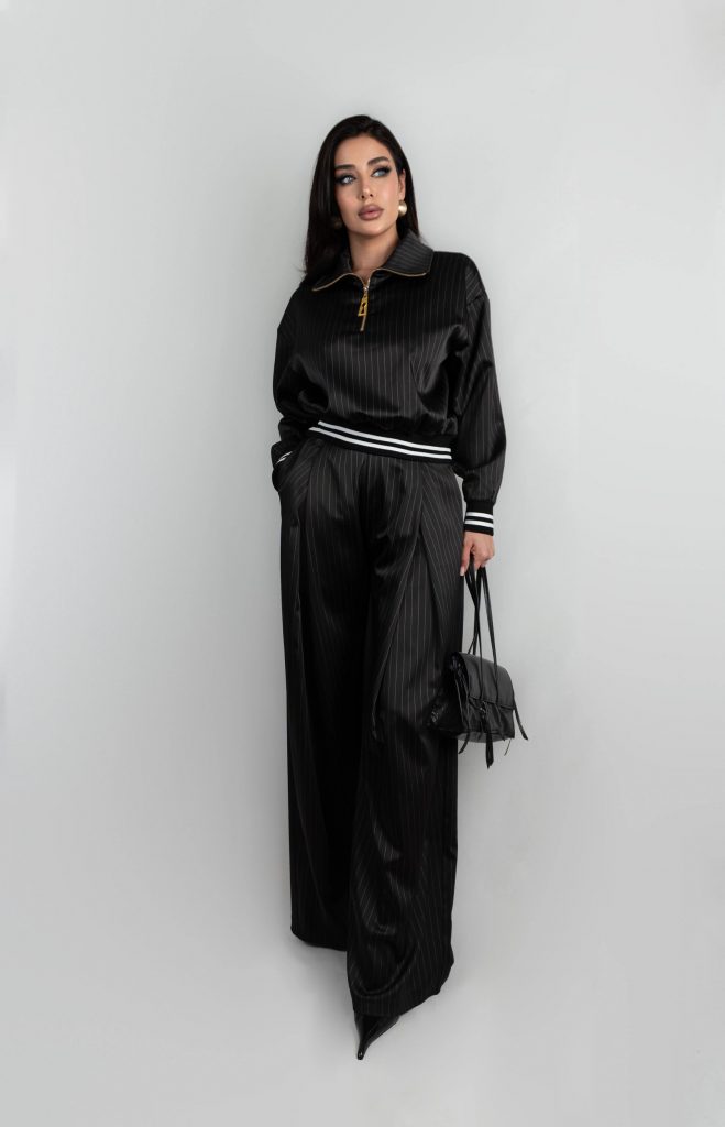 PINSTRIPE TWO-PIECE SET