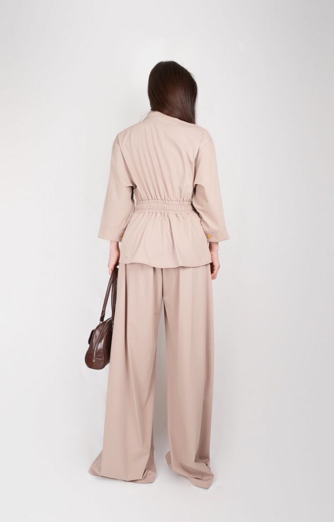 WAIST-DETAIL TWO-PIECE SET