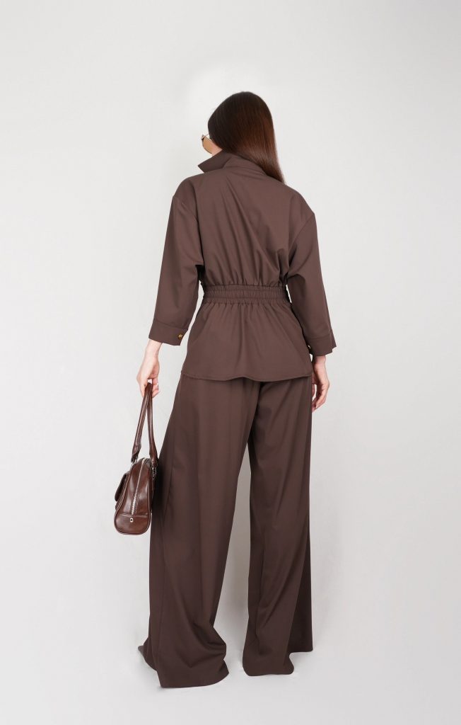 WAIST-DETAIL TWO-PIECE SET