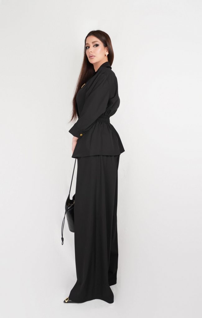 WAIST-DETAIL TWO-PIECE SET