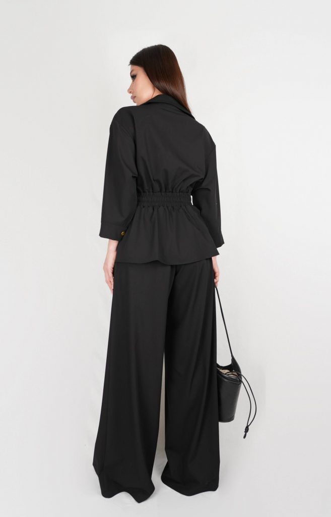 WAIST-DETAIL TWO-PIECE SET