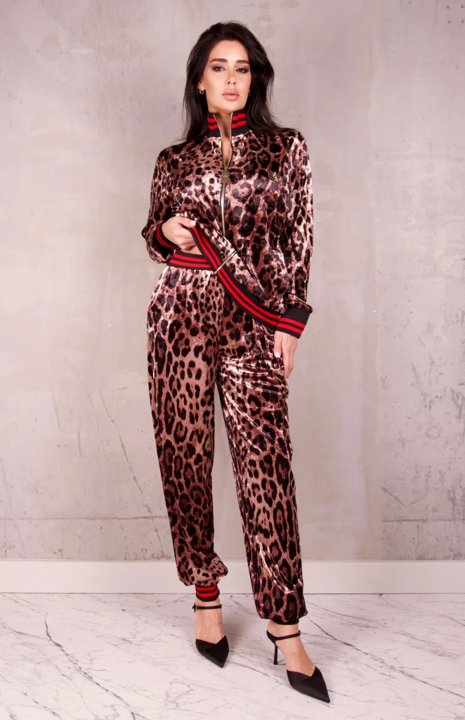 LEOPARD-PRINT TRACKSUIT SET - Leopard, Photo 1