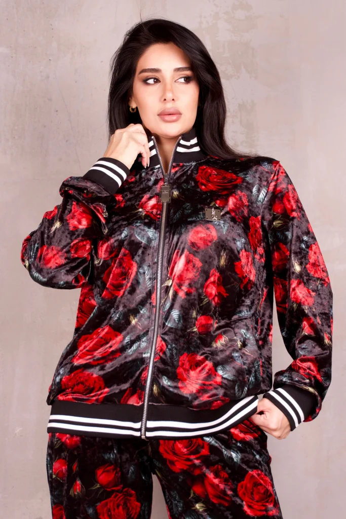 ROSE-PRINT TRACKSUIT SET - Digital, Photo 2
